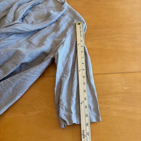 Cut Loose XS open front linen Lagenlook summer cardigan sweater jacket - Picture 7 of 9